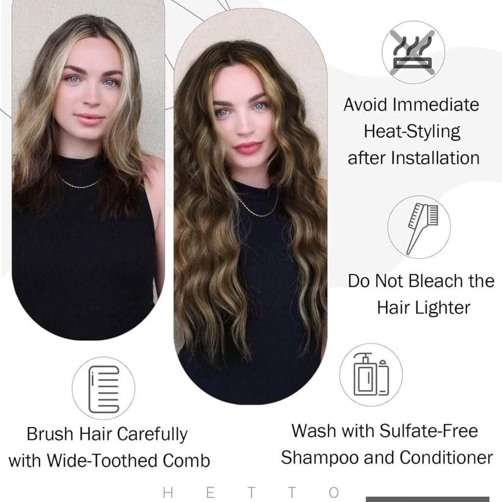 16 Curly Human Hair Clip in Extensions #4 Brown Kinky Curly Clip in Hair Extensions Real Human Hair 7Pcs 105g Double Weft Clip in Extensions Thick Human Hair