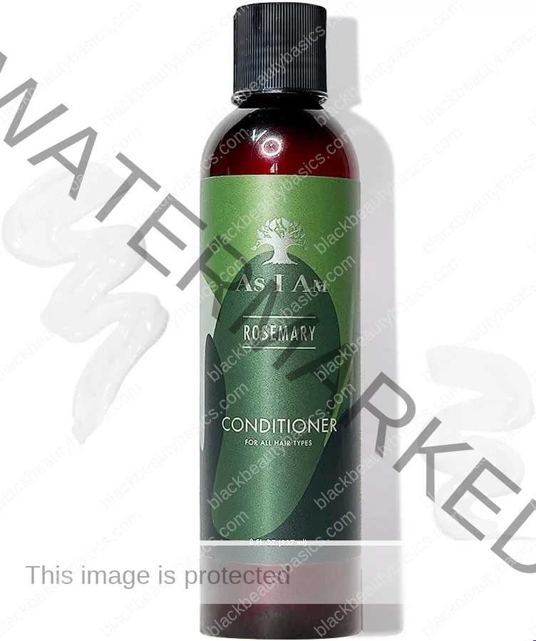 As I Am Rosemary Conditioner - 8 oz - with Melatonin  Ceramide