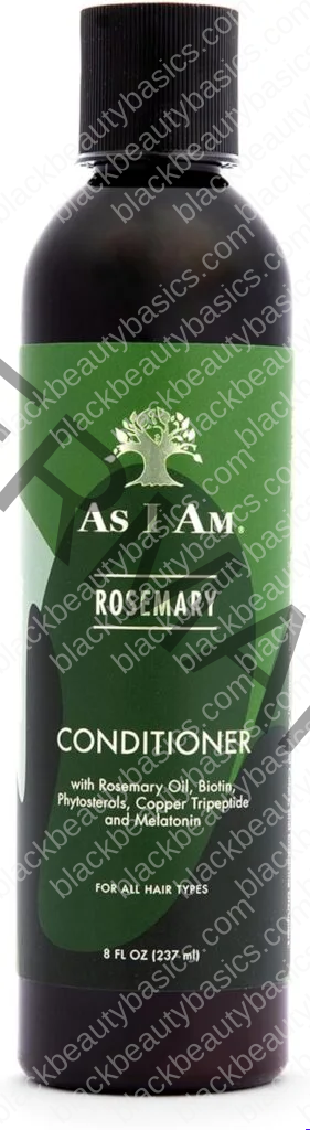 As I Am Rosemary Conditioner - 8 oz - with Melatonin  Ceramide