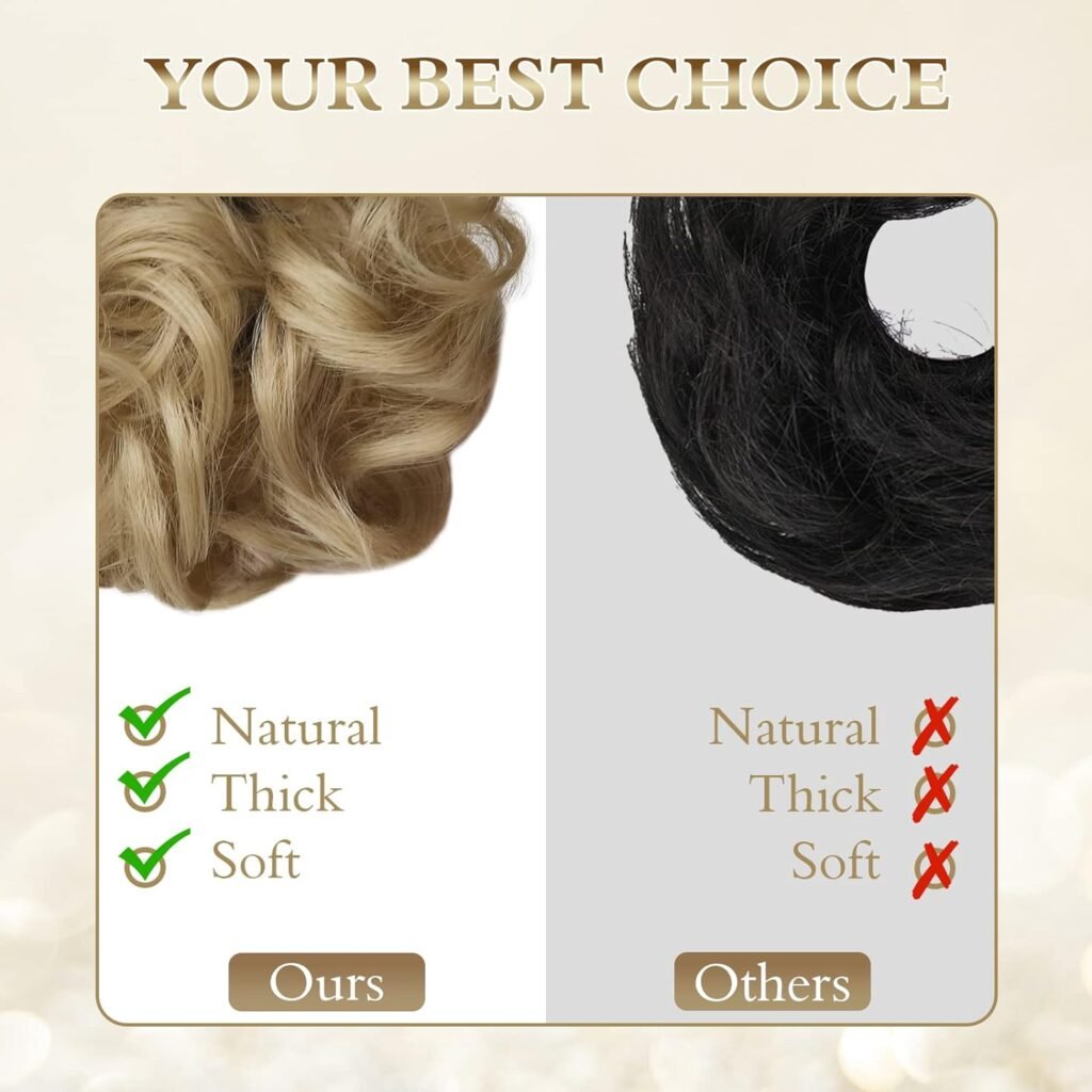 AURUZA Wispy Bangs Hair Clip Extensions 100% Human Hair - Fake Bangs Clip in bangs with Temples and Curved Bangs, Hair pieces for Women, Ponytail extension human hair, Enjoy Daily Wear and Convenience