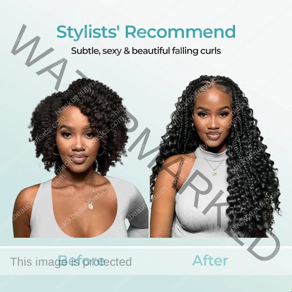 Boho Braids Human Hair for Bohemian Knotless Braids Braiding Hair Wet and Wavy Deep Wave Bulk No Weft 2 Bundles 100g 22 Inch Natural Black