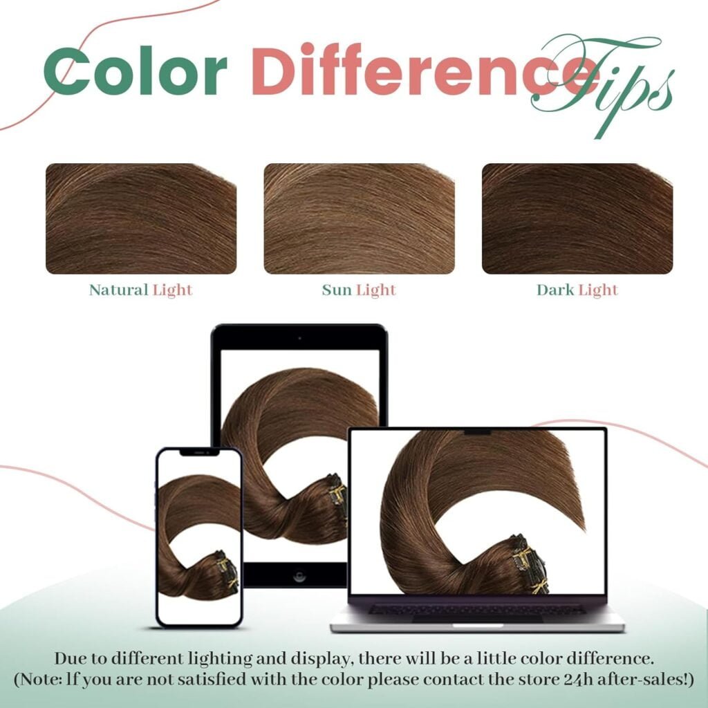 Clip in Hair Extensions Real Human Hair Natural Black Hair Extensions Clip ins 18 Inch Double Weft Straight Real Hair Extensions Clip in Human Hair #1B Color 120g