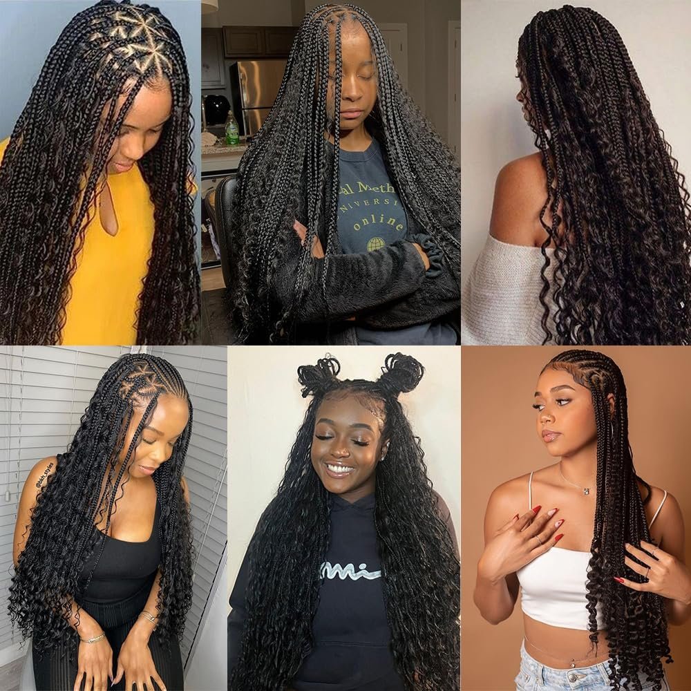 Deep Wave Bulk Human Hair For Braiding 100% Unprocessed Brazilian Virgin Human Hair Extensions Two Bundles Micro Braiding Human Hair 100g No Weft(18inch, Natural Black)
