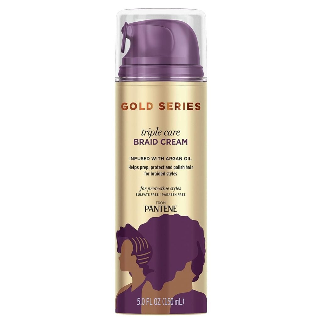 Gold Series from Pantene Sulfate-Free Deep Hydrating Co-Wash with Argan Oil for Curly, Coily Hair, 15.2 fl oz (Packaging May Vary)