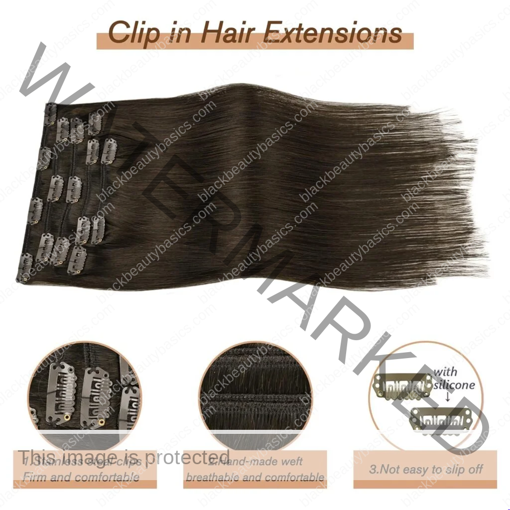 Honsoo Black Hair Extensions Jet Black 22in 70g 7pcs Clip In Human Hair Real Human Hair 100% Remy Human Long Soft Hair Like Your Own Hair Honsoo Black Hair Extensions Jet Black 22in 70g 7pcs Clip In Human Hair Real Human Hair 100% Remy Human Long Soft Hair Like Your Own Hair
