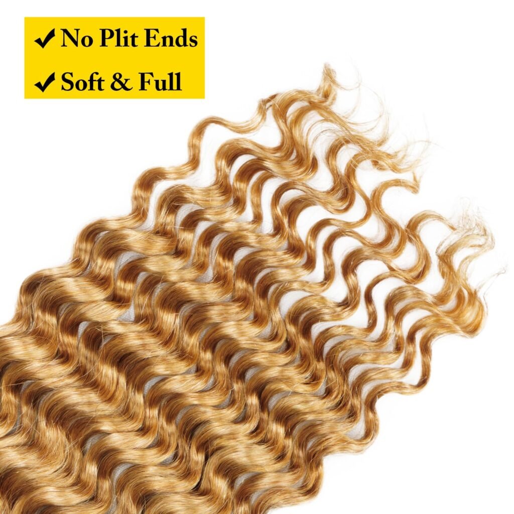 Human Braiding hair 18 Inch Deep Wave Bulk Human Hair for Braiding 100% Unprocessed Human hair No Weft Human Hair Bundles 100g 1Pack/2 Bundles Natural Black Human hair Braiding Hair for Boho Braids