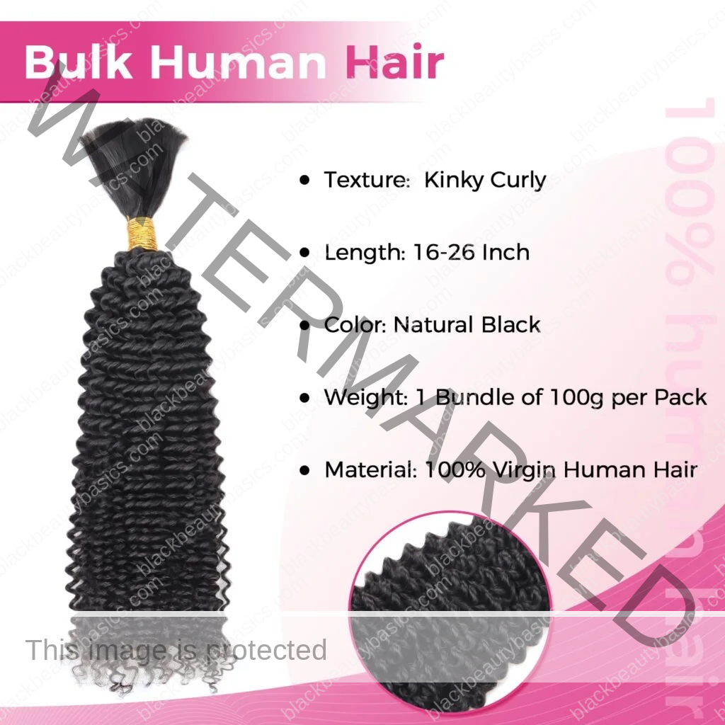 Human Braiding Hair Bulk Human Hair for Braiding Deep Wave 100% Virgin Hair Bulk 100g 2 Bundles/Pack No Weft Human Hair Extensions For Boho Braids Knotless Box Braid Natural Black 16 Inch Human Braiding Hair Bulk Human Hair for Braiding Deep Wave 100% Virgin Hair Bulk 100g 2 Bundles/Pack No Weft Human Hair Extensions For Boho Braids Knotless Box Braid Natural Black 16 Inch