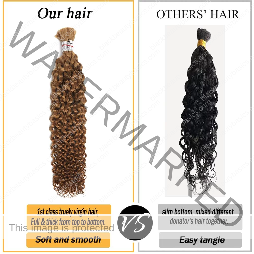 Human Braiding Hair for Boho Knotless Braids Bulk Curly Bundles Human Hair for Micro Braiding Wet and Wavy Water Wave No Weft Human Hair Extension for Box Boho Braids 100g with 2 Bundles 4/27# Human Braiding Hair for Boho Knotless Braids Bulk Curly Bundles Human Hair for Micro Braiding Wet and Wavy Water Wave No Weft Human Hair Extension for Box Boho Braids 100g with 2 Bundles 4/27#