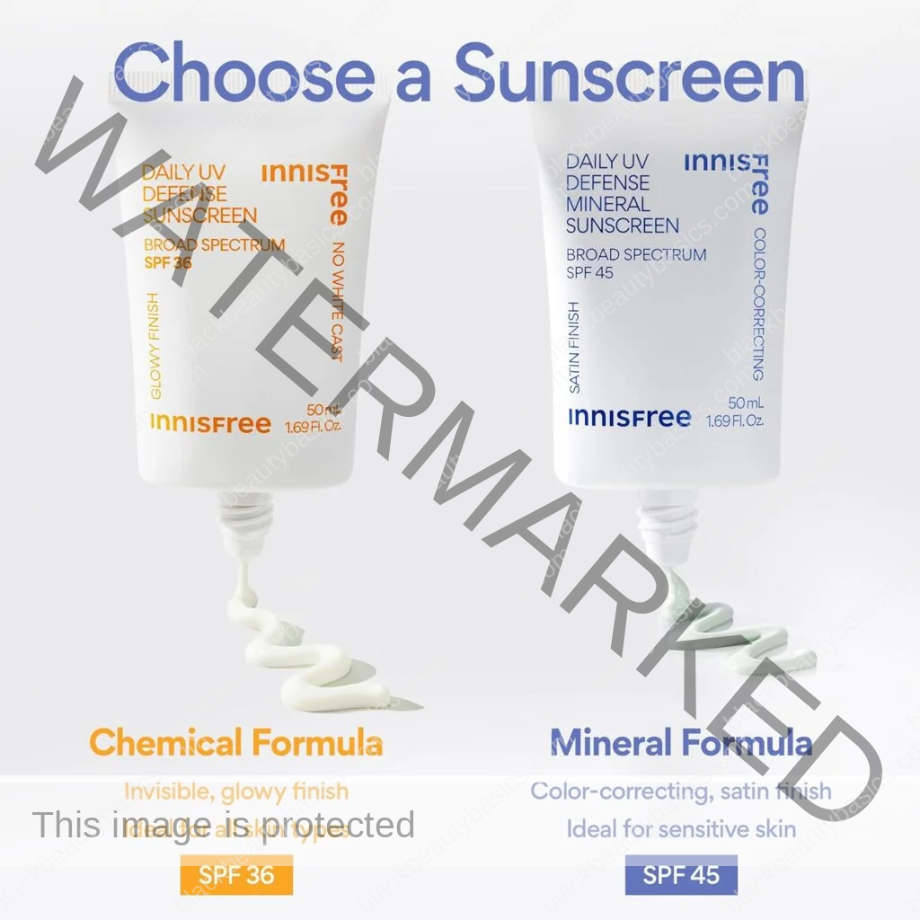 Innisfree Daily UV Defense Broad Spectrum SPF 36 invisible sunscreen: Hydrating, Soothing, No white-cast, TSA Friendly