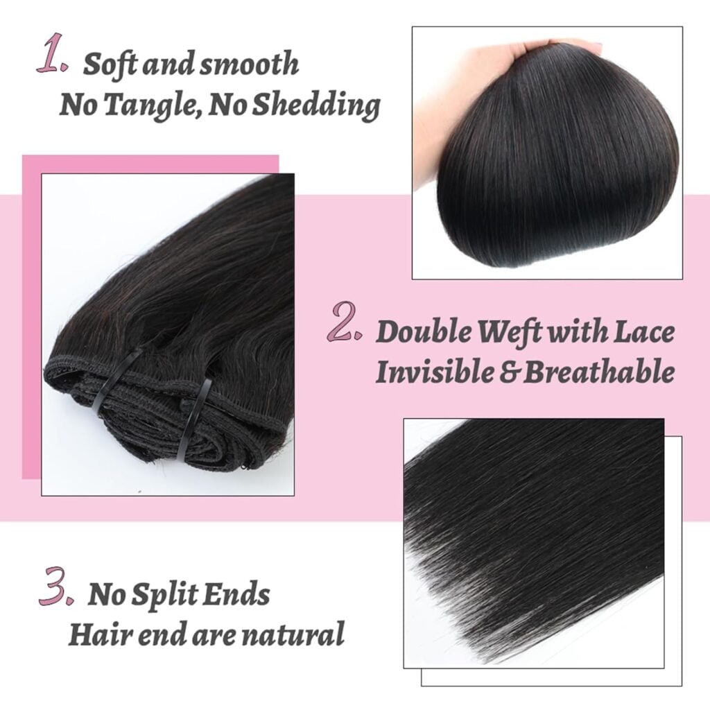 Kinky Curly Clip in Hair Extensions Real Human Hair for Women 3C 4A Curly Clip in Extensions 10pcs 120g Brazilian Remy Human Hair Kinky Curly Clip ins #1B Natural Black Color (12 inch)