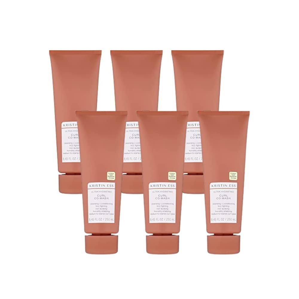 Kristin Ess Hair Ultra Hydrating Curl Co-Wash - Cleansing Conditioner for Curly Hair, Frizz Control, Humidity Shielding, Vegan, Color + Keratin Safe, 8.45 fl oz (Pack of 1)