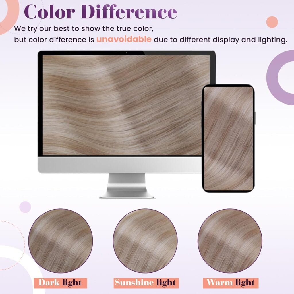 LaaVoo Weft Hair Extensions Balayage Brown Sew in Hair Extensions Real Human Hair 22inch 100g Bundle Brown Human Hair Clip in Extensions For Women Clip in 22 Inch 7pcs 120g
