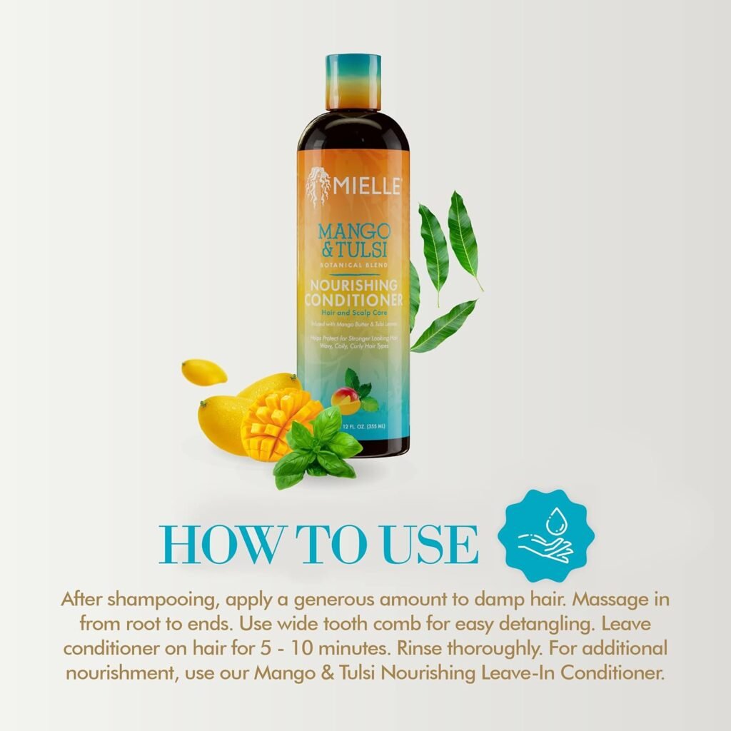Mielle Organics Mango  Tulsi Nourishing Conditioner
