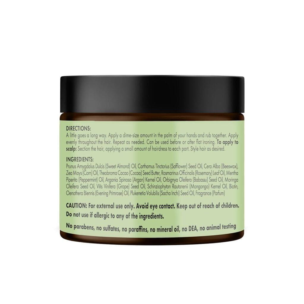 Mielle Rosemary Mint Strengthening Pomade-To-Oil Scalp  Hair Quencher, Nourishes, Conditions  Add Shine, 5 Ounces