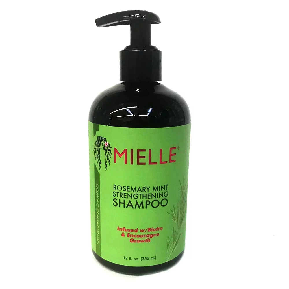 New Mielle - Rosemary Mint - Biotin Infused - Encourages Growth Hair Products for Stronger and Healthier Hair and Styling Bundle - Shampoo, Conditioner, Leave-in Conditioner Set 3 PCS