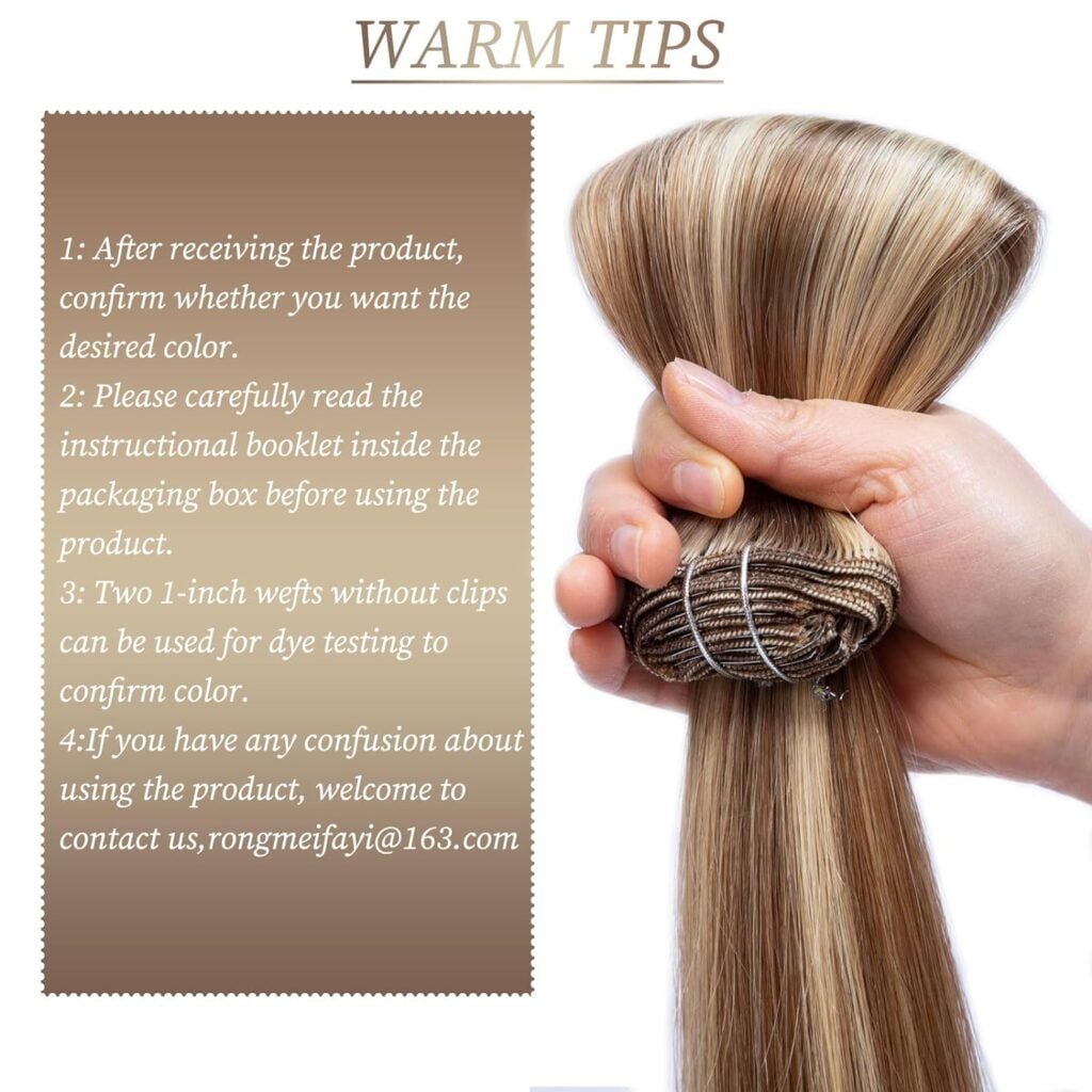 Real Human Hair Clip in Extensions, 10 pcs Straight Double Weft Extensions for Women, 14 Inch 12A 14A Grade Mixed Remy Human Hair, Invisible Design Soft Natural Hair Extensions, Dark Brown