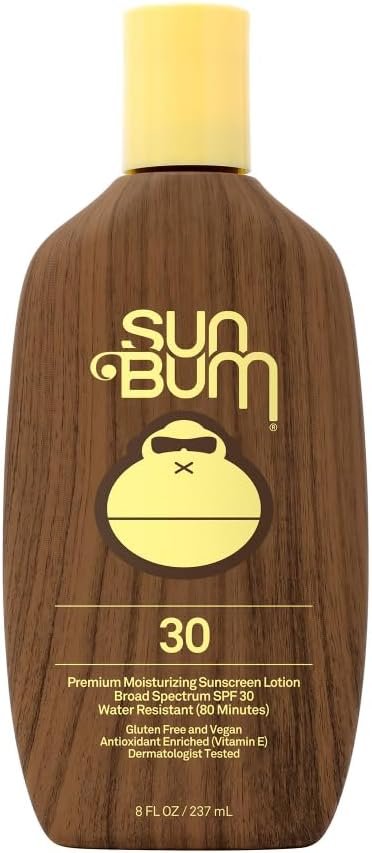 Sun Bum Original SPF 30 Sunscreen Lotion | Vegan and Hawaii 104 Reef Act Compliant (Octinoxate  Oxybenzone Free) Broad Spectrum Moisturizing UVA/UVB Sunscreen with Vitamin E | 8 oz