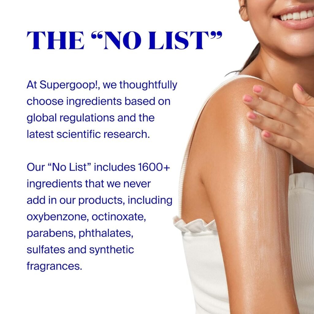 Supergoop! PLAY Everyday Lotion SPF 50-5.5 fl oz - Broad Spectrum Body  Face Sunscreen for Sensitive Skin - Great for Active Days - Fast Absorbing, Water  Sweat Resistant