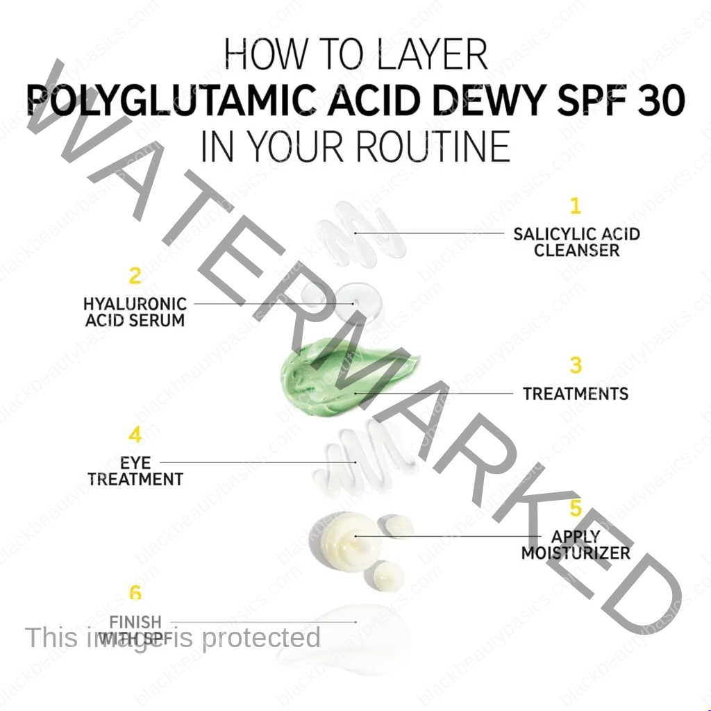 The INKEY List Dewy Sunscreen SPF 30, Non-Greasy Formula with Polyglutamic Acid, Glycerin and Squalane, 1.69 fl oz The INKEY List Dewy Sunscreen SPF 30, Non-Greasy Formula with Polyglutamic Acid, Glycerin and Squalane, 1.69 fl oz