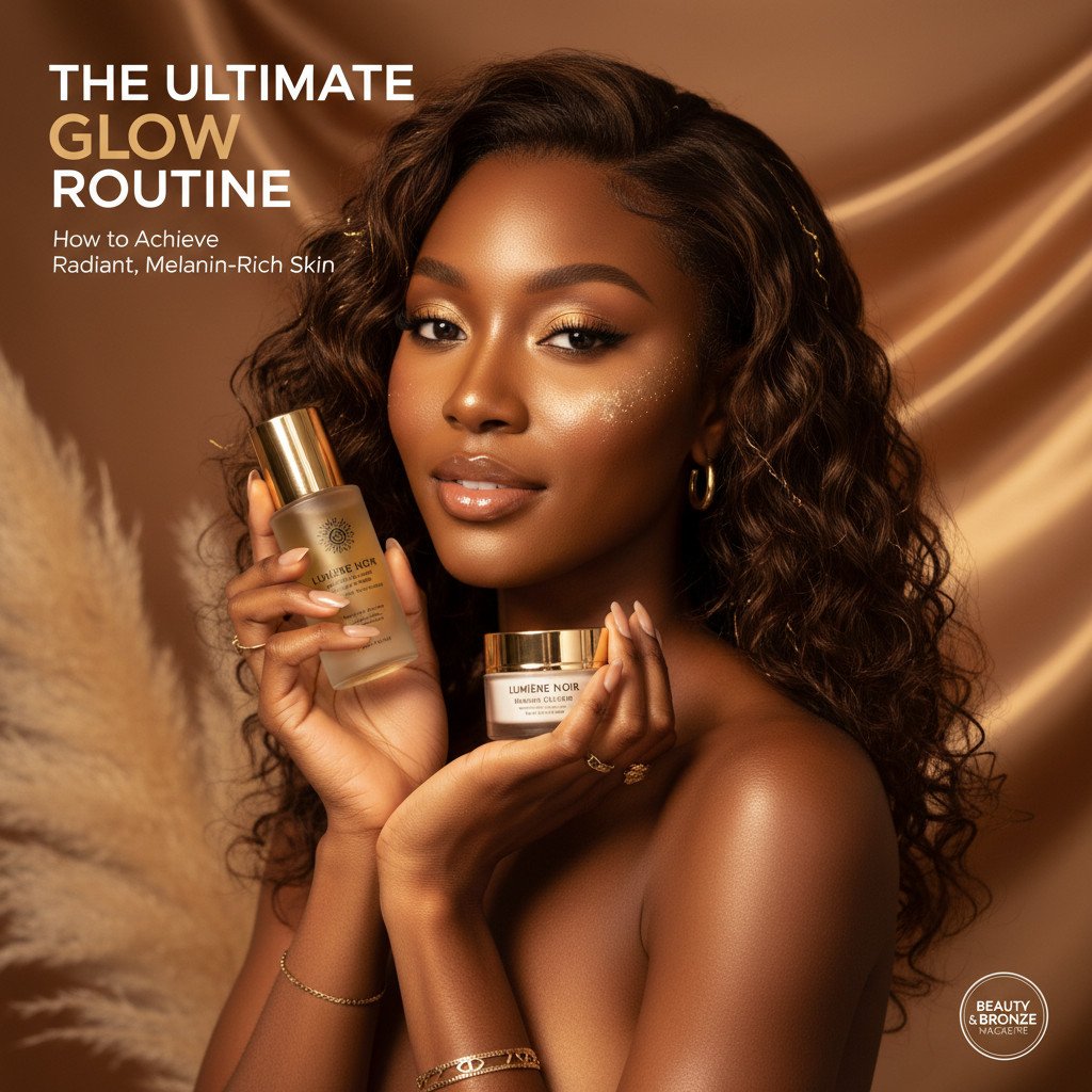 The Ultimate Glow Routine: How to Achieve Radiant, Melanin-Rich Skin