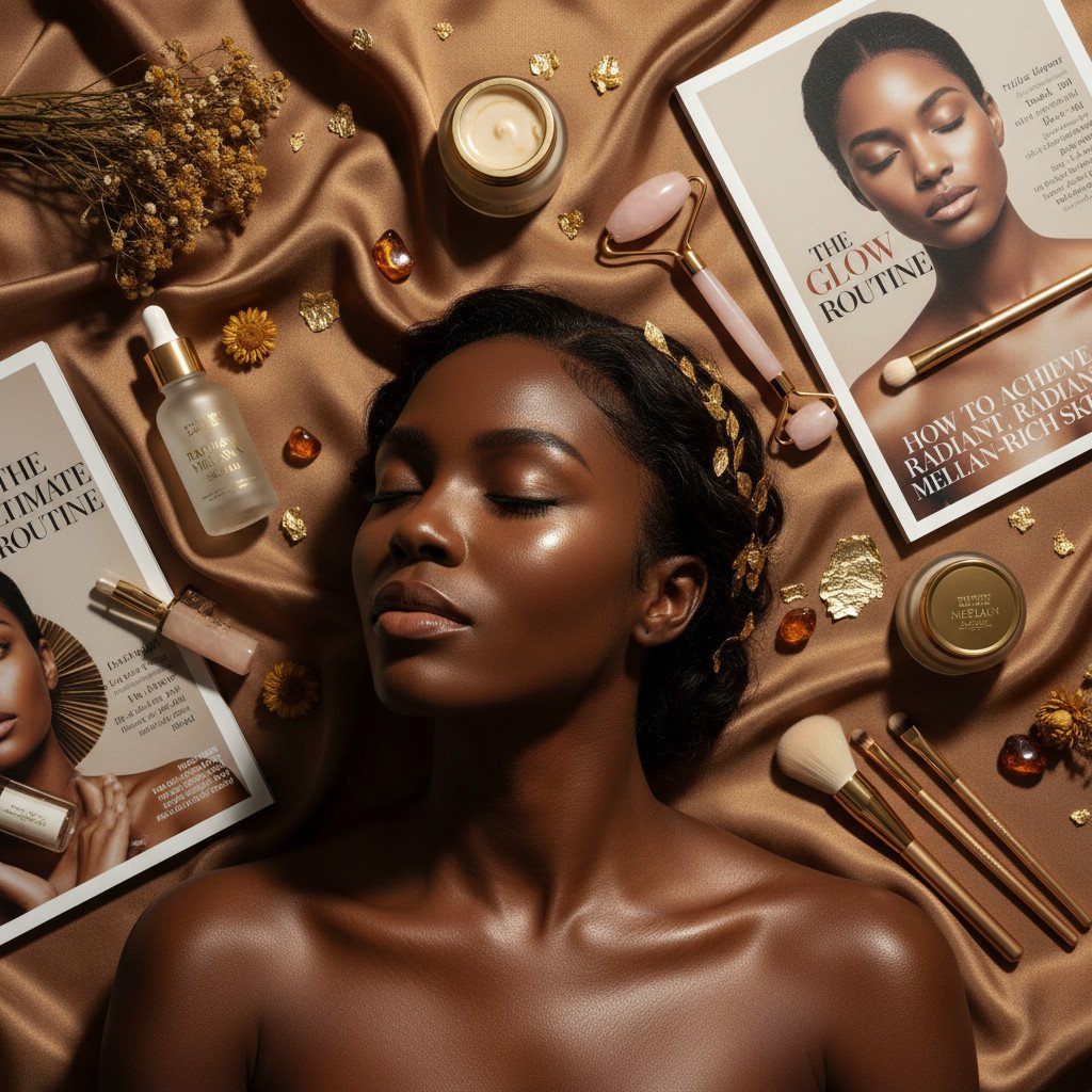 The Ultimate Glow Routine: How to Achieve Radiant, Melanin-Rich Skin