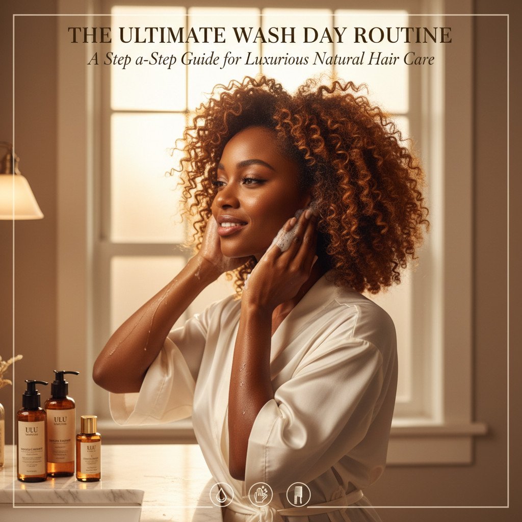 The Ultimate Wash Day Routine: A Step-by-Step Guide for Luxurious Natural Hair Care
