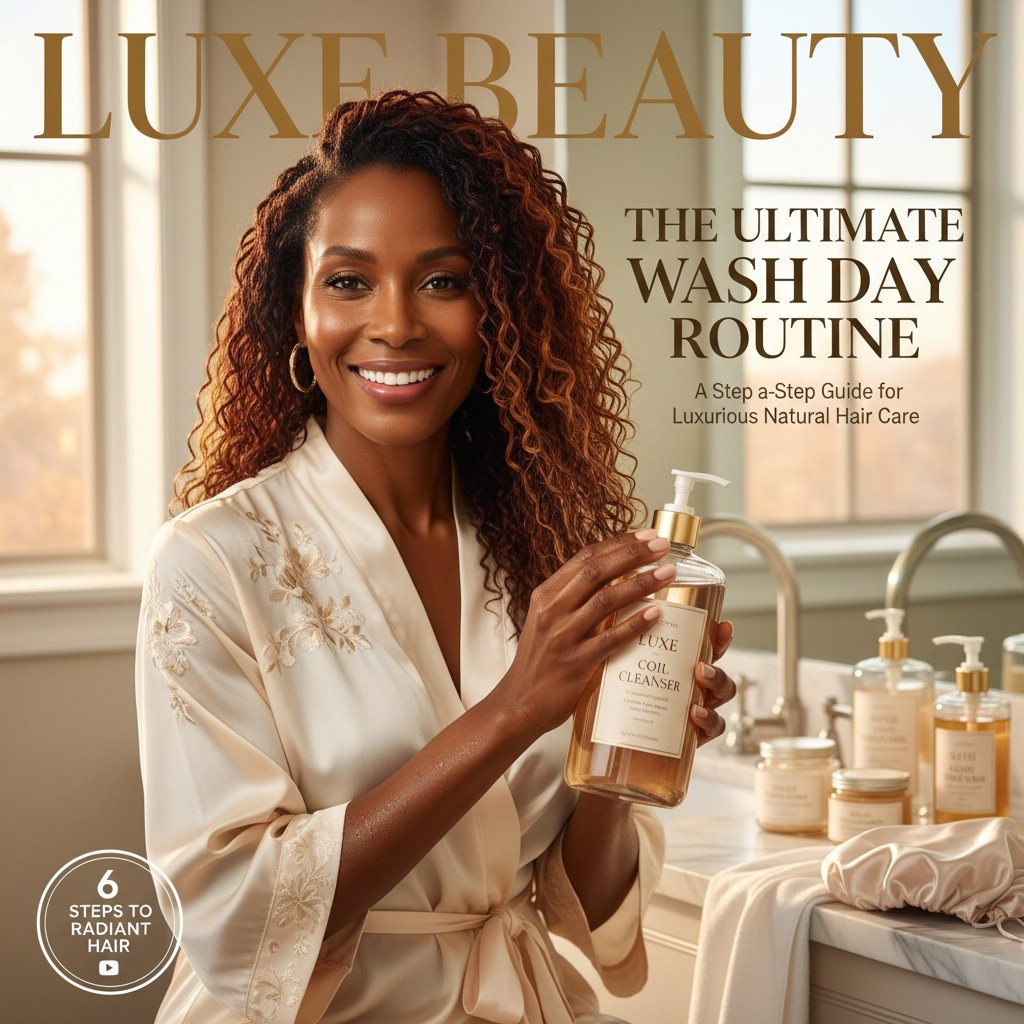 The Ultimate Wash Day Routine: A Step-by-Step Guide for Luxurious Natural Hair Care