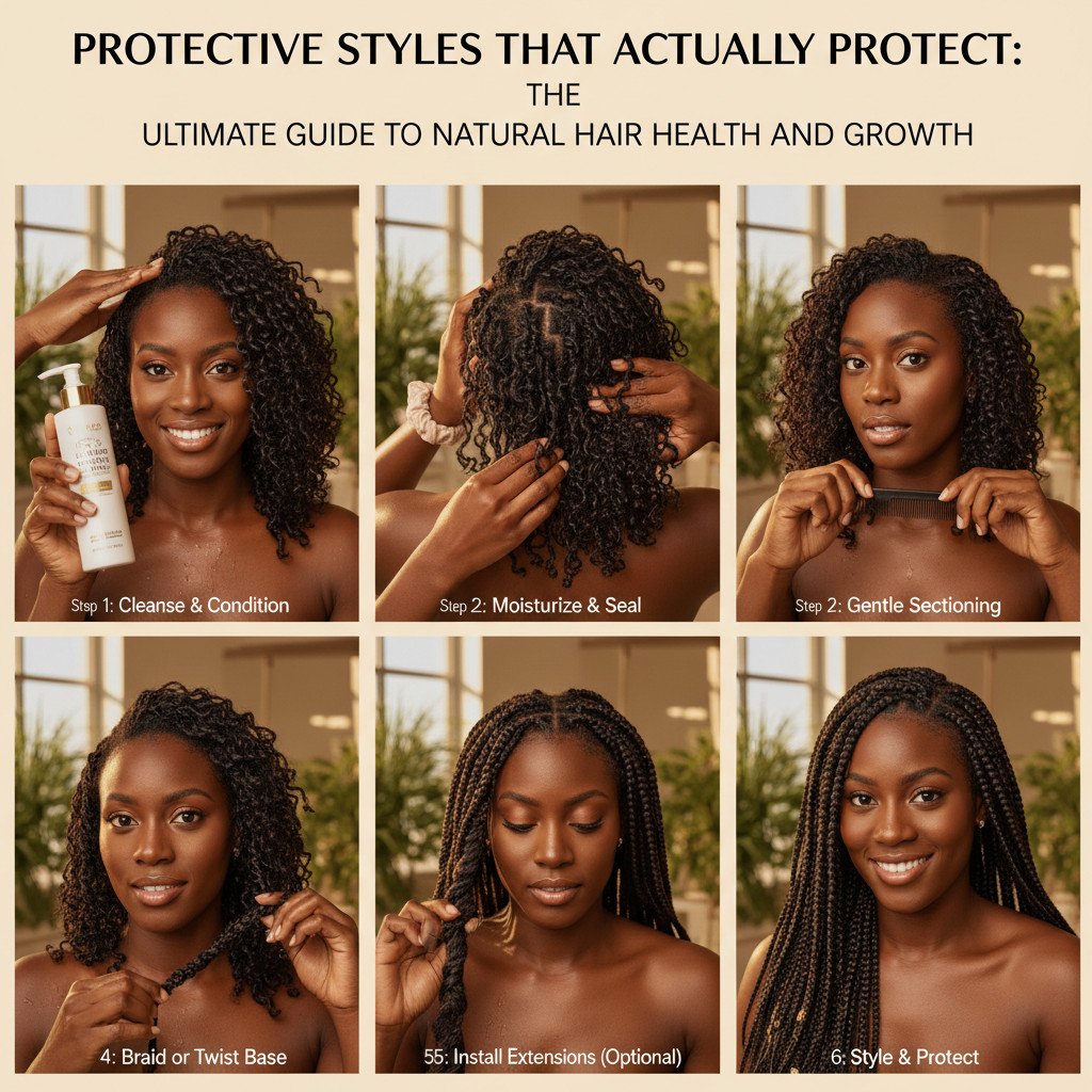 Protective Styles That Actually Protect: The Ultimate Guide to Natural Hair Health and Growth