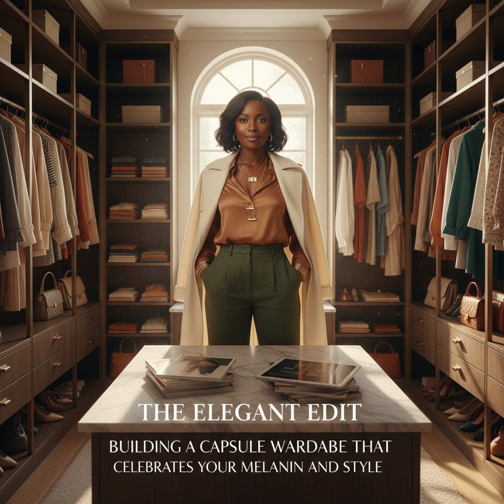 The Elegant Edit: Building a Capsule Wardrobe That Celebrates Your Melanin and Style
