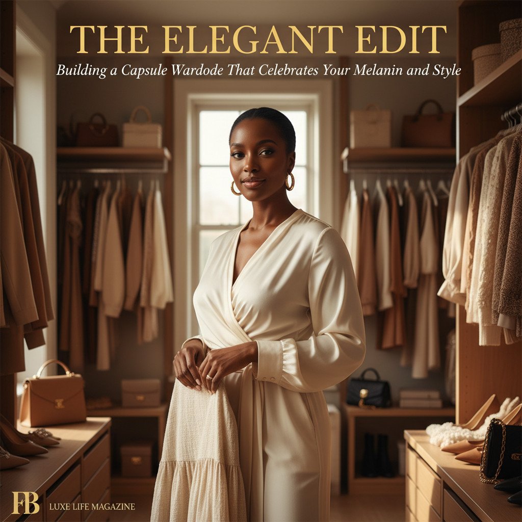 The Elegant Edit: Building a Capsule Wardrobe That Celebrates Your Melanin and Style