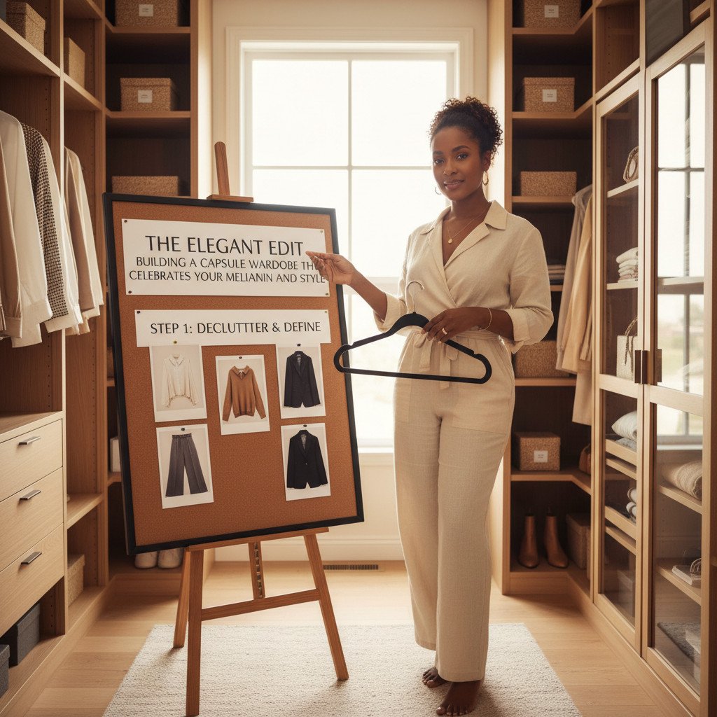 The Elegant Edit: Building a Capsule Wardrobe That Celebrates Your Melanin and Style