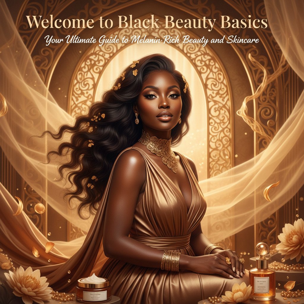 Welcome to Black Beauty Basics: Your Ultimate Guide to Melanin-Rich Beauty and Skincare