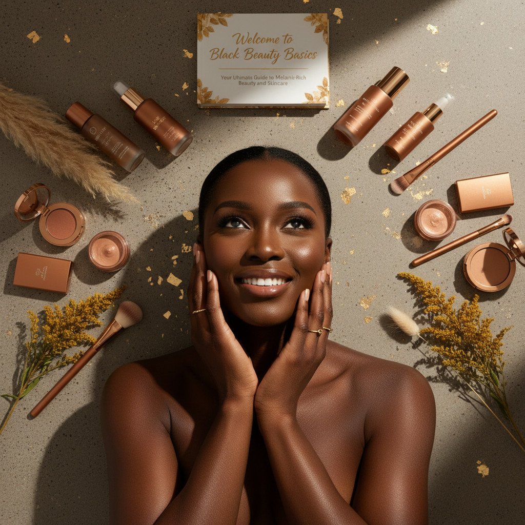 Welcome to Black Beauty Basics: Your Ultimate Guide to Melanin-Rich Beauty and Skincare