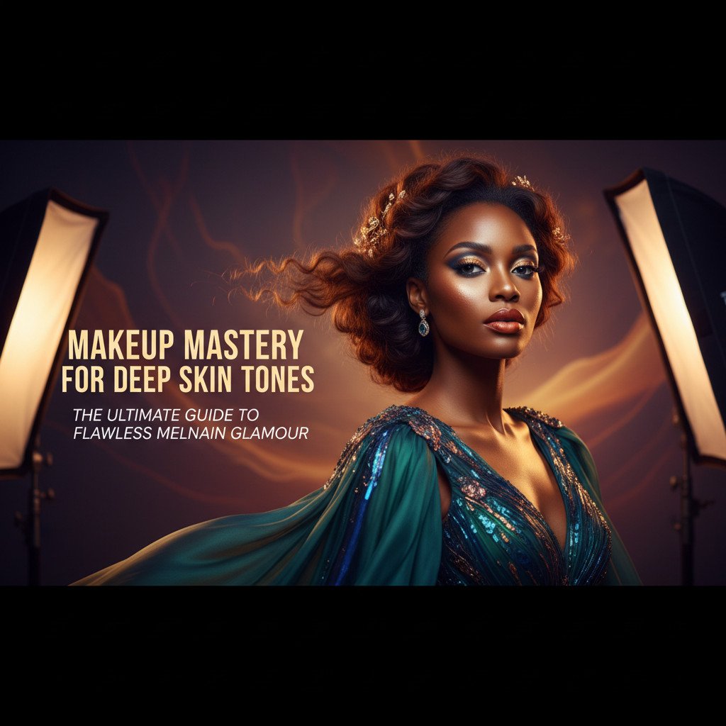 Makeup Mastery for Deep Skin Tones: The Ultimate Guide to Flawless Melanin Glamour