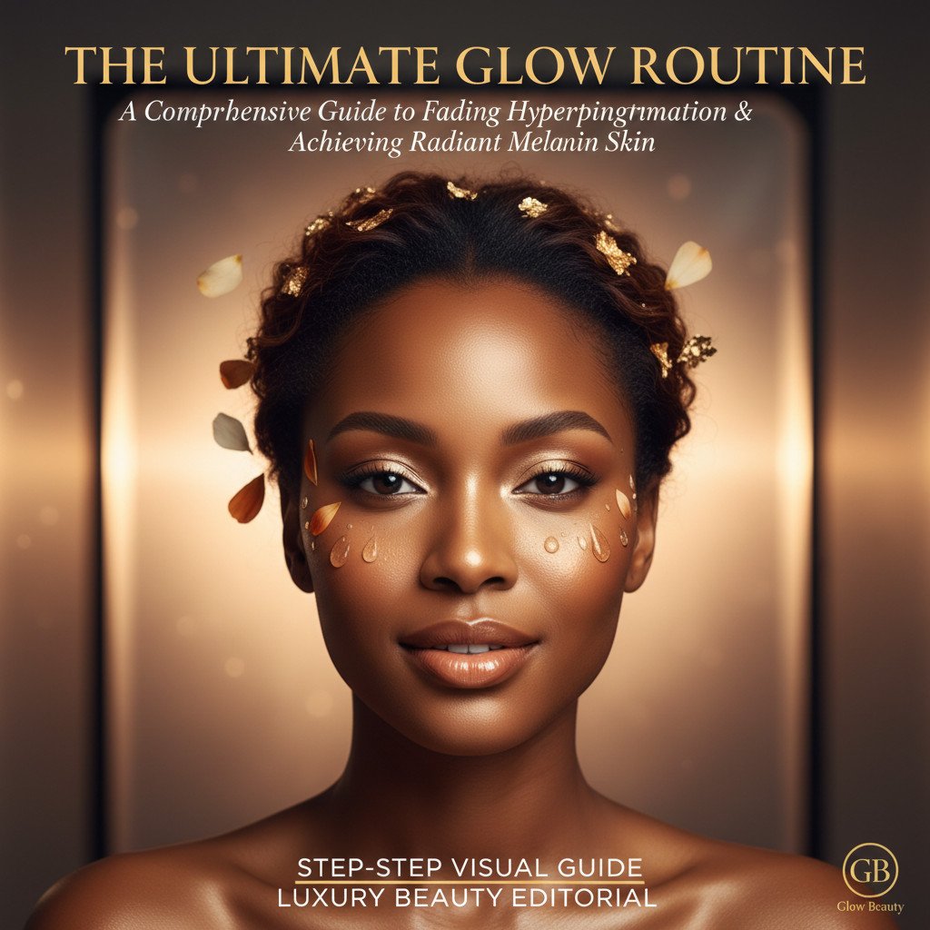 The Ultimate Glow Routine: A Comprehensive Guide to Fading Hyperpigmentation and Achieving Radiant Melanin Skin