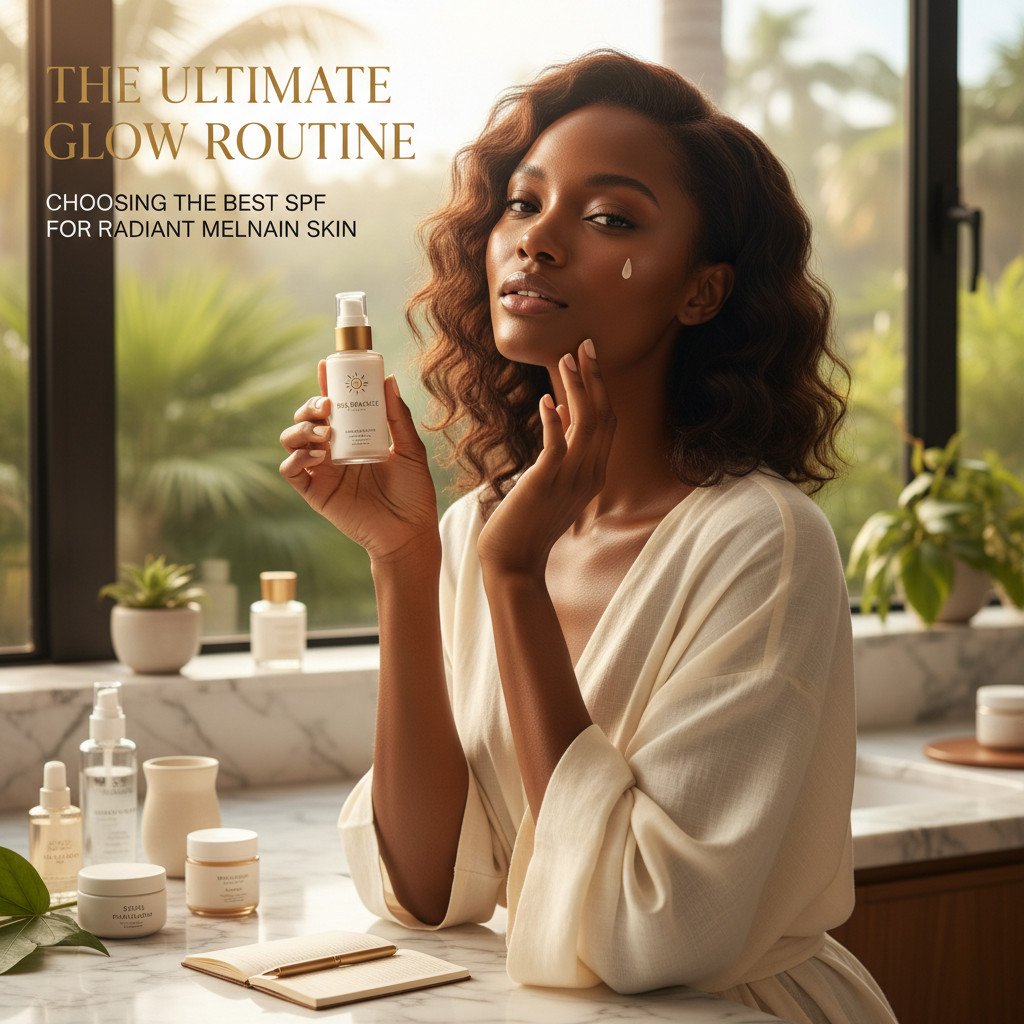 The Ultimate Glow Routine: Choosing the Best SPF for Radiant Melanin Skin