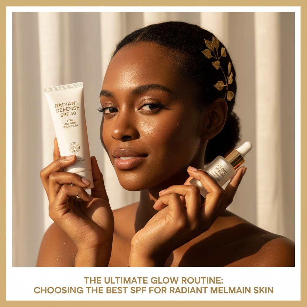 The Ultimate Glow Routine: Choosing the Best SPF for Radiant Melanin Skin