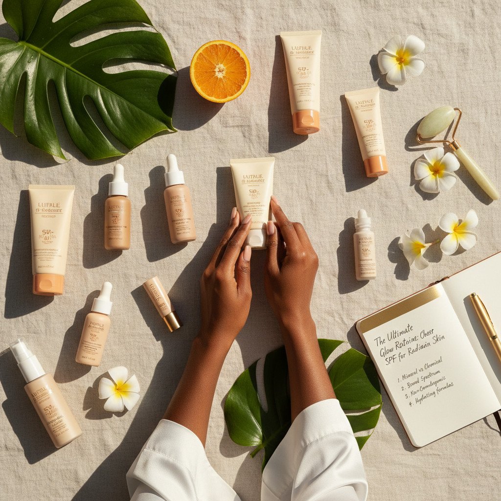 The Ultimate Glow Routine: Choosing the Best SPF for Radiant Melanin Skin