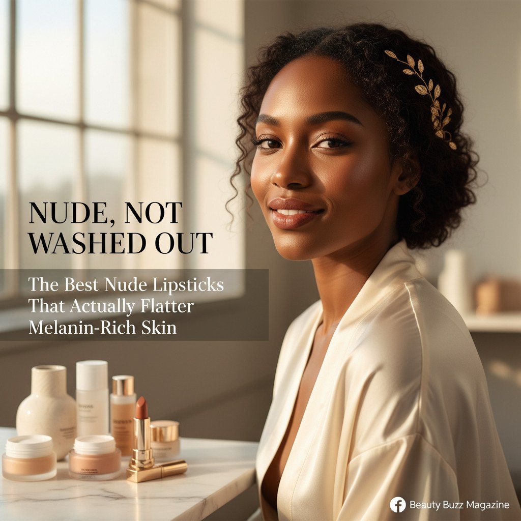 Nude, Not Washed Out: The Best Nude Lipsticks That Actually Flatter Melanin-Rich Skin