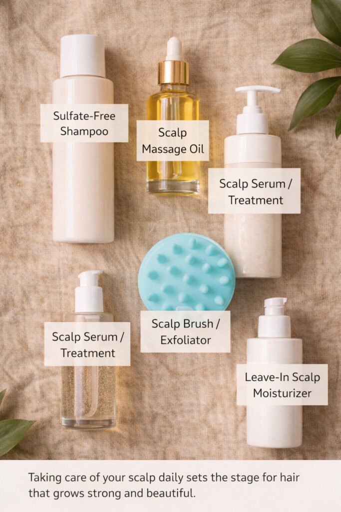 Use gentle hydration products