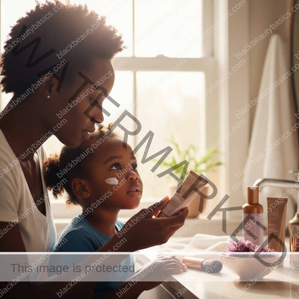 Melanin-rich skin in natural light illustrating How Much Sunscreen to Use on Deep Skin Without Looking Heavy
