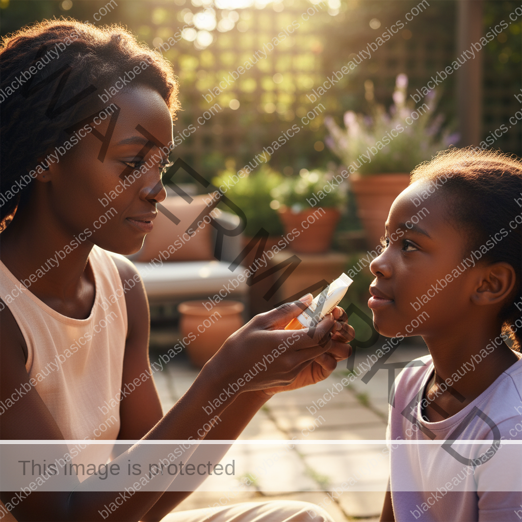 Melanin-rich skin in natural light illustrating SPF and Hyperpigmentation: Why Protection Changes Treatment Results