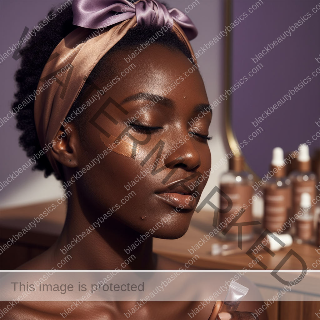 Melanin-rich skin in natural light illustrating Beginner Adapalene Routine for Melanin-Rich Skin