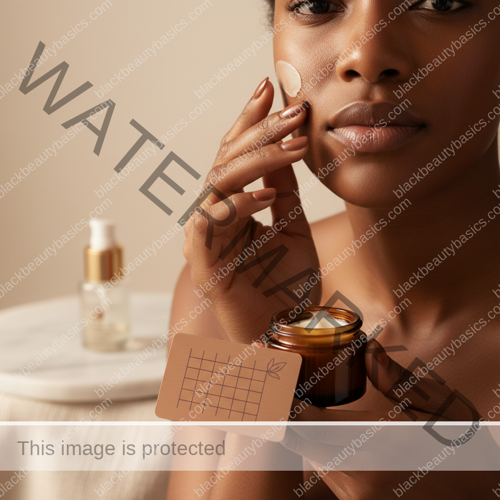 Respectful melanin-rich skin care detail for Eczema on Dark Skin: Everyday Trigger-Tracking Guide