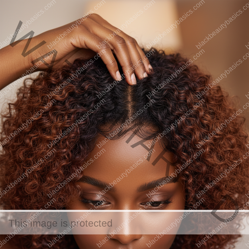 Respectful textured hair and scalp-care detail for Edges Thinning From Wigs and Ponytails: How to Rethink Your Routine