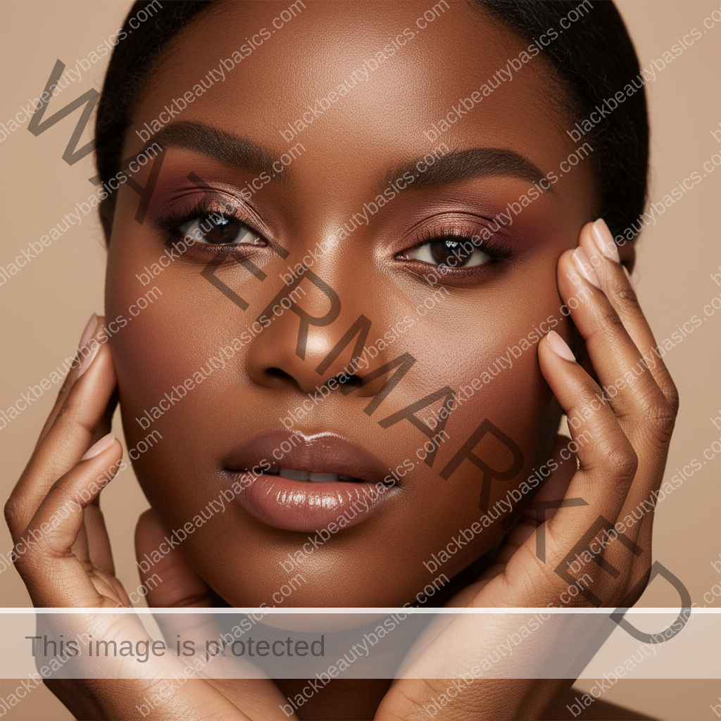 Respectful deep skin makeup detail for Everyday Office Makeup for Deep Skin in 10 Minutes