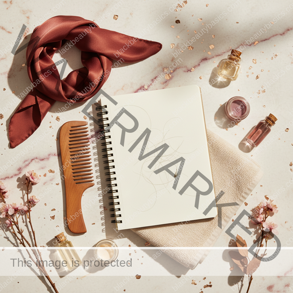 Scalp-care essentials for Hair Shedding vs Breakage on Natural Hair: How to Tell the Difference in ivory plum bronze and soft gold tones