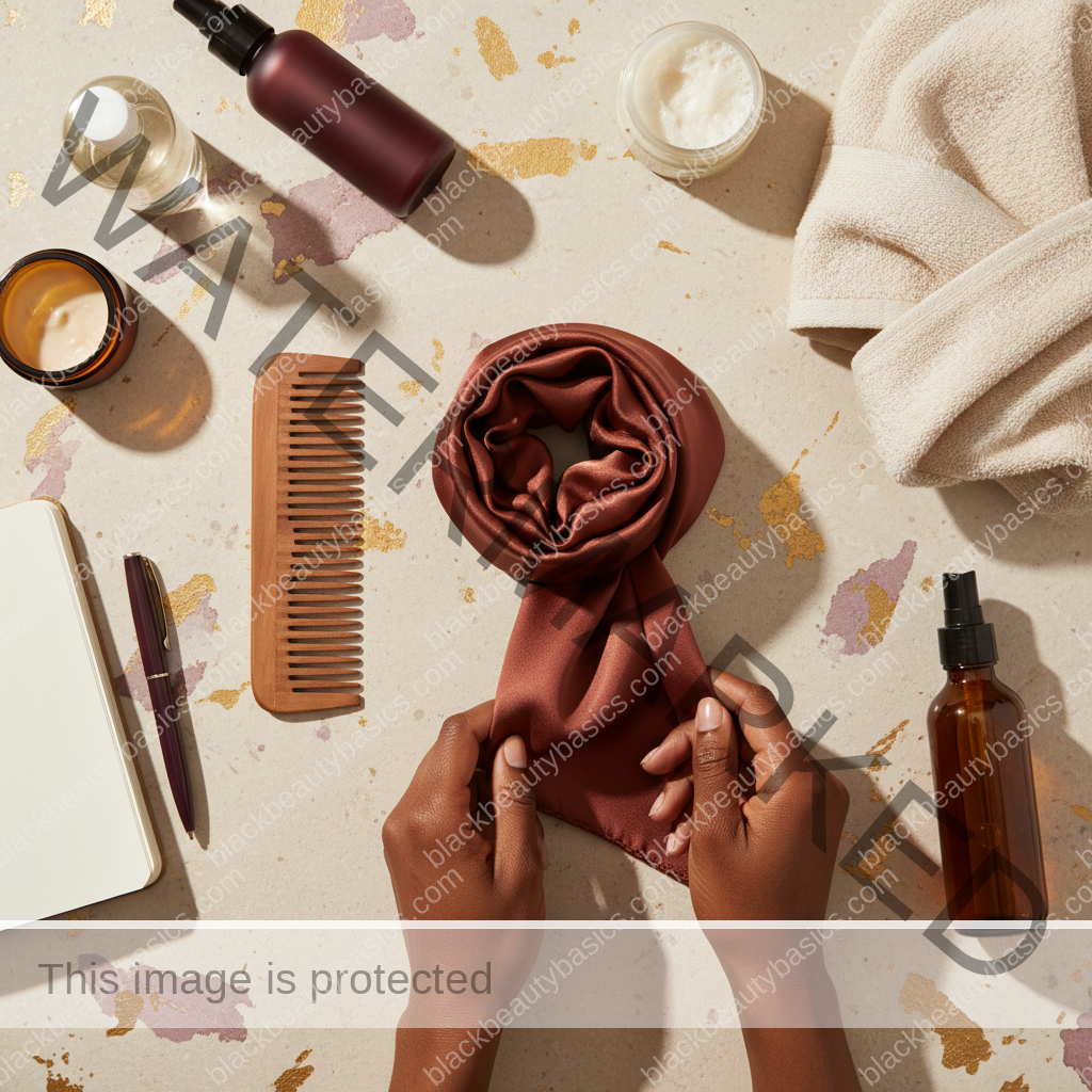 Scalp-care essentials for Itchy Scalp Under Braids: What to Look at First in ivory plum bronze and soft gold tones