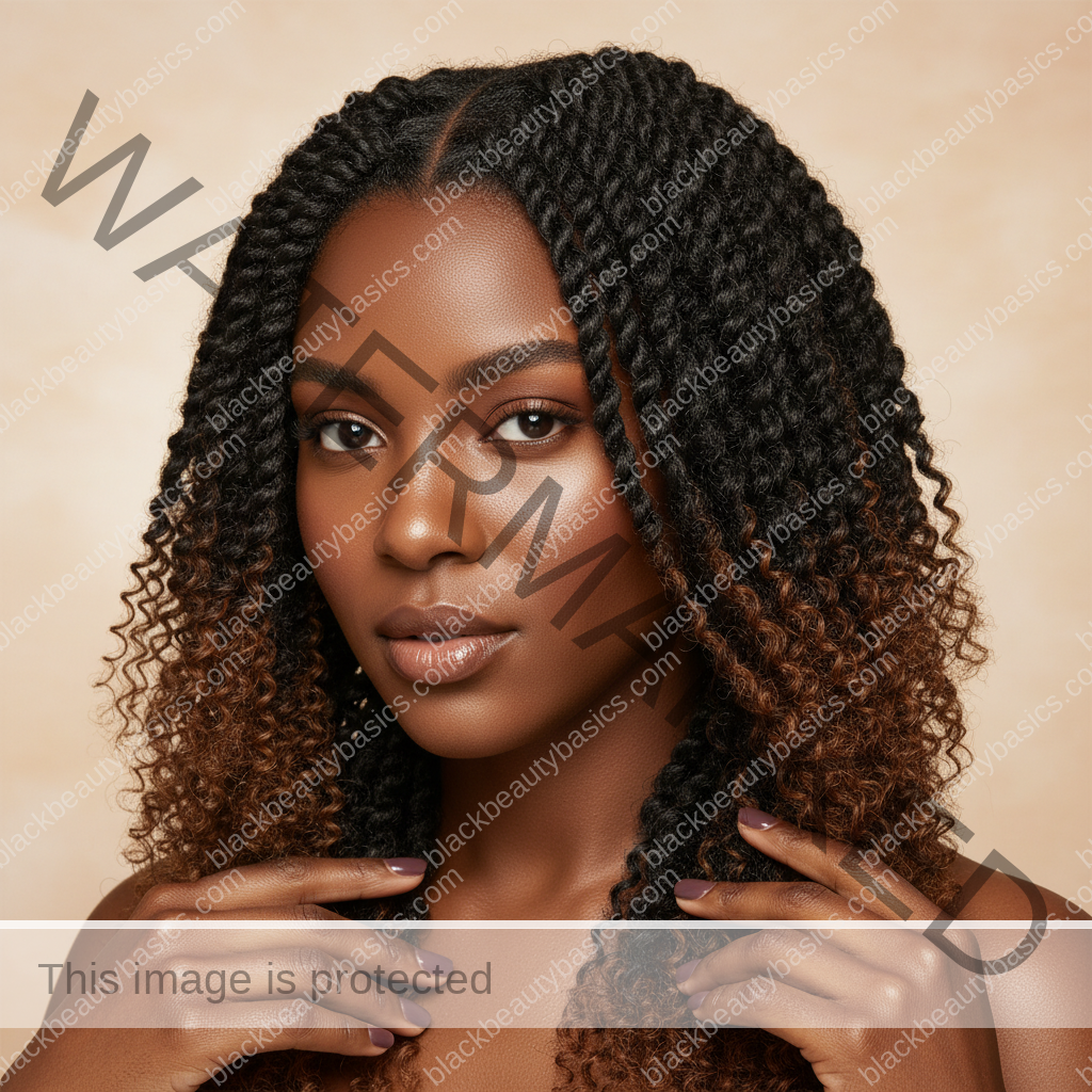 Respectful textured hair detail for How to Keep Twist-Outs Moisturized Longer