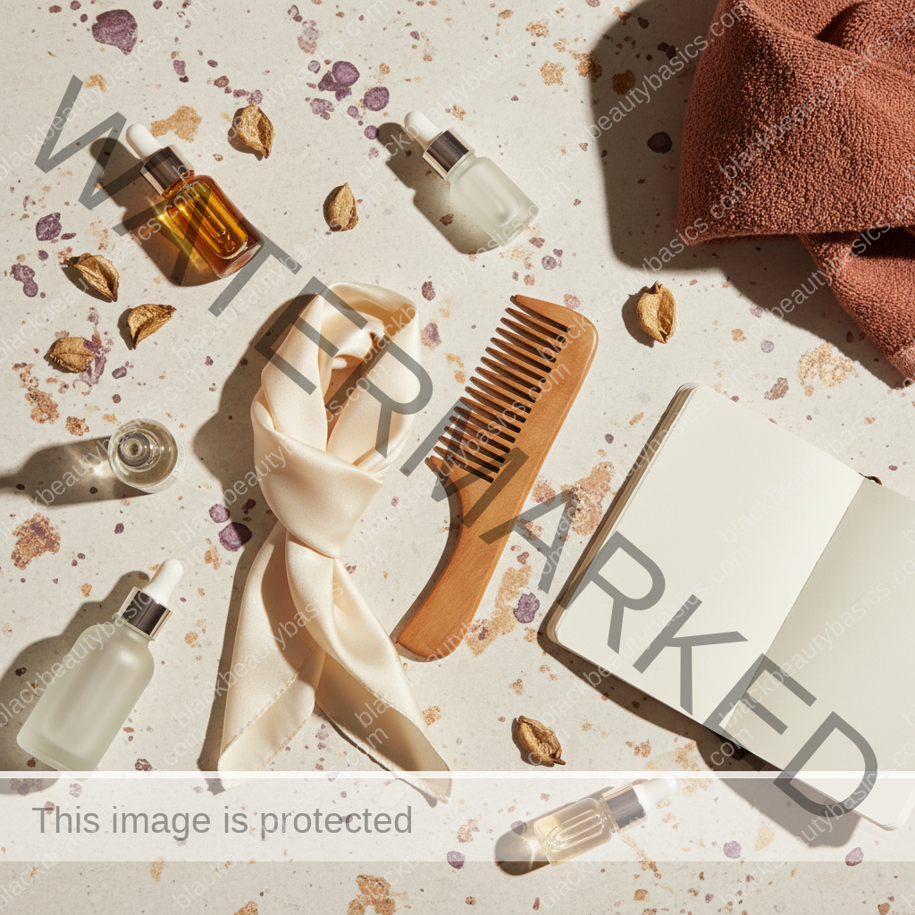 Scalp-care essentials for Oils vs Serums for Scalp Care: What Each Actually Does in ivory plum bronze and soft gold tones